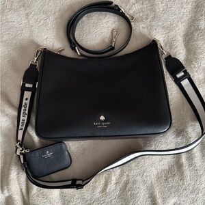 Kate Spade Black Emma Large Crossbody Bag